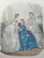 GRANDE GRAVURE DE MODE
