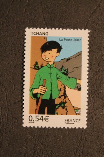 Timbre france tintin - -,