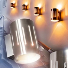 Applique Design Éclairage de couloir Lampe murale Lampe de séjour Acier 147347