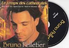 CD CARTONNE CARDSLEEVE BRUNO PELLETIER LE TEMPS DES CATHEDRALES 2T 1997