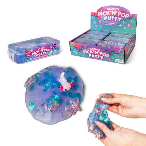 Axolotl pick pop putty - axolotl, n