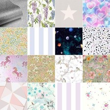 Filles Chambre Papier - Hiboux Oiseaux Papillons Licornes Chevaux Sirène + Plus