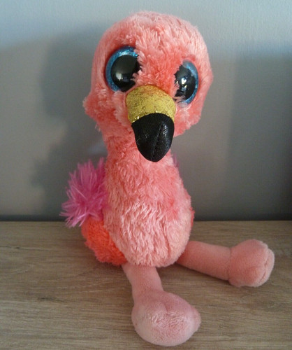 Doudou peluche ty flamant - ty,