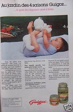 PUBLICITÉ 1980 GUIGOZ AU