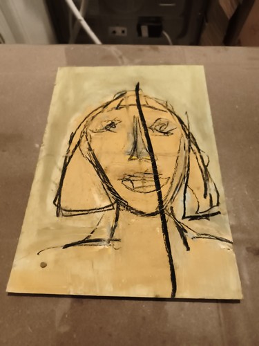 Dessin art moderne portrait - dessin,