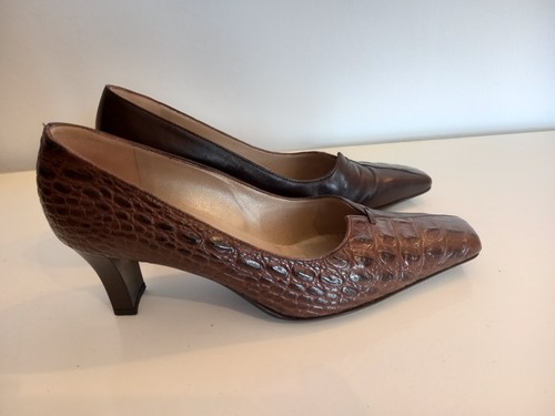 Chaussures marron vintage - marron,