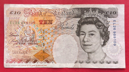 Beau billet pounds bank - de, "bank
