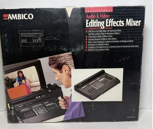 Ambico audio video editing - audio/video,