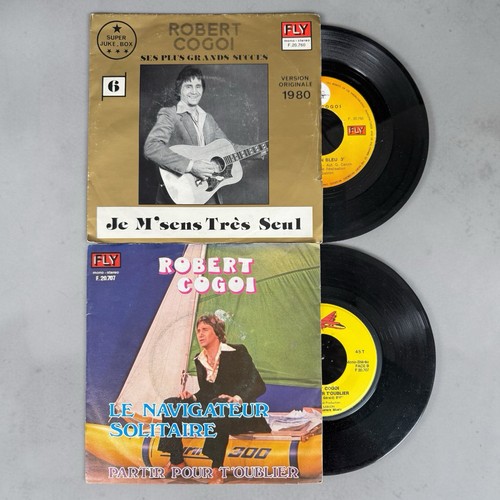 Lot vinyles 45t robert cogoi - 2,