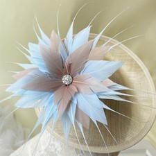 Délicat Oie Plume Fleur Avec