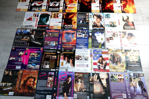 Tom cruise lot 22 jaquettes - cruise,