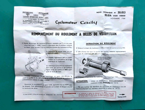Motobécane cady note - motobécane,
