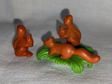 Playmobil 3 Ecureuils Animaux Forêt Arbre Ferme Zoo