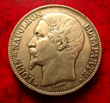Louis Napoleon Bonaparte  - 5 francs 1852    Superbe