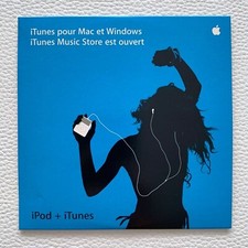 Apple – CD d'installation iTunes 4.5 pour Mac OS X et Windows – Vintage – Rare