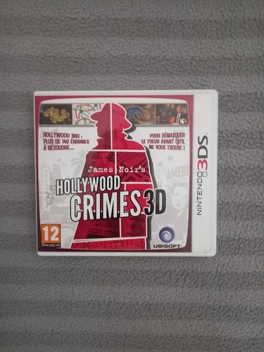 Jeux 3ds hollywood crimes - crimes, 3d