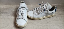 Adidas vintage Stan Smith Baskets basses Blanches talon bleu 36 1/2 