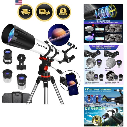 High power telescope for - power,
