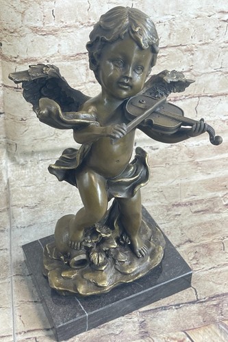 Sculpture ange putti semi - sculpture,