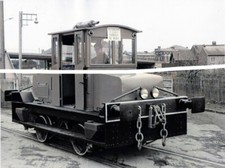 02 LAON LOCO TRACTEUR   TIRAGE D APRES PLAQUE PHOTO RECOLORISEE PAR MES SOIN