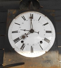 Mouvement ancien Pendule Horloge Comtoise POUR PIECES