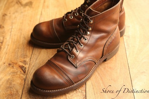 Bottes derby cuir - cuir, marron