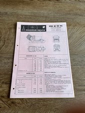 brochure de camion N191 magirus deutz X8