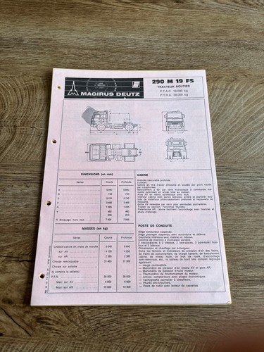 Brochure camion n191 - brochure,