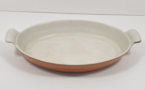 Plat ovale fonte émaillée - ovale,