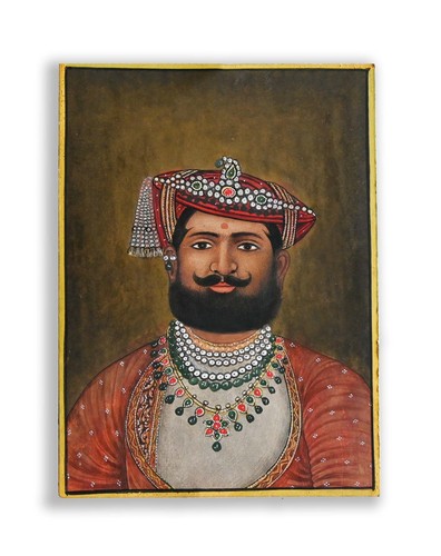 Peinture portrait miniature
