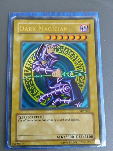 Carte dark magician - yu,