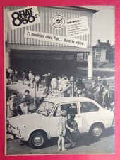 Publicité de presse: Belge Automobile FIAT 850 S - 21 Modèles chez Fiat... 1965