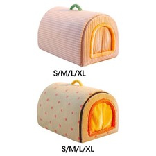 Lit-grotte pour chat, tente