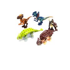 lot de 5 dinosaures mini bloc