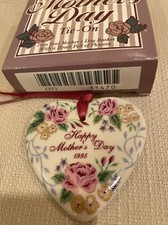 Longaberger Pottery Heart