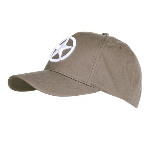 Casquette baseball grise us - 3d,