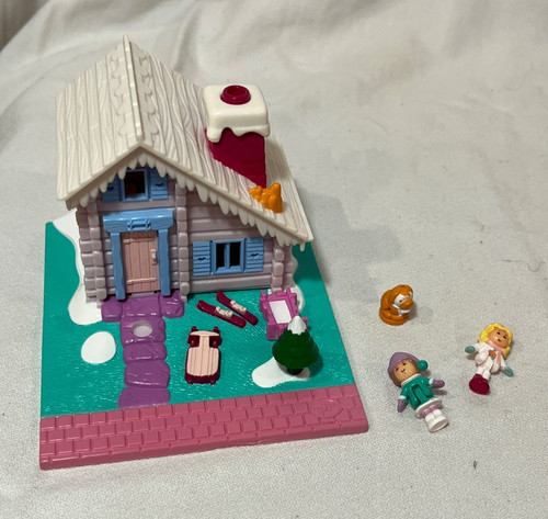 1993 bluebird polly pocket ski - pocket,