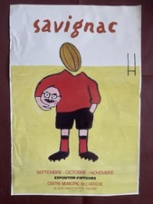 Affiche savignac 1988 - savignac,