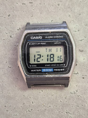 Montre casio vintage acier - casio,