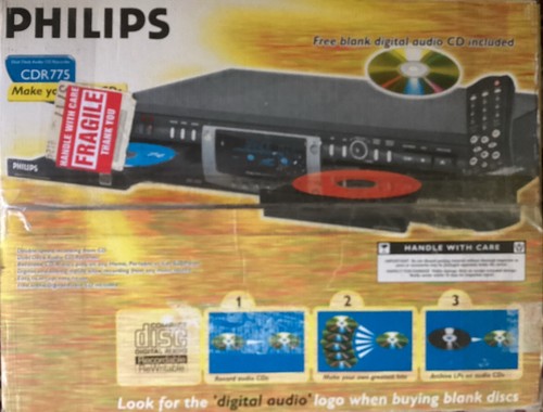 Philips cdr775 recorder - cdr775, cd