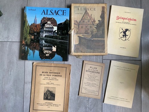 Lot livres alsace strasbourg - livres,