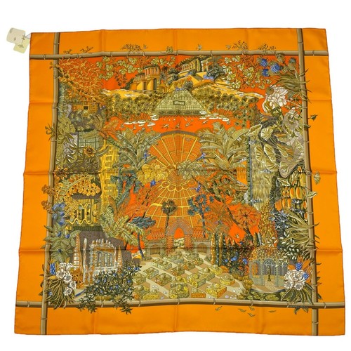 écharpe hermes carre - hermes,
