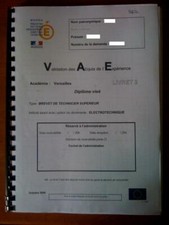 VAE BTS Electrotechnique