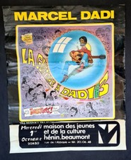 RARE 1974 AFFICHETTE CONCERT