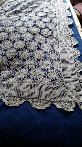 Ancienne nappe rectangulaire - nappe,
