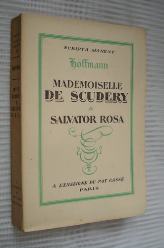 Mademoiselle scudéry - de,