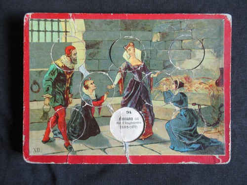 Ancienne planche loto 7 - loto,