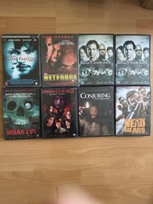 Lot 8 dvd films d'horreur fantastique Urban legend3, Conjuring, Effet papillon..