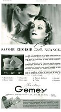 Publicité ancienne poudre Gemey 1936 issue de magazine