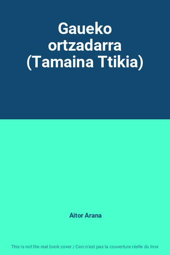 Gaueko ortzadarra tamaina - gaueko, (tamaina